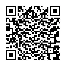 Codice QR per il numero di telefono +12167596004