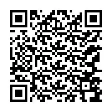 QR-код для номера телефона +12167596730