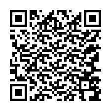 Kode QR untuk nomor Telepon +12167596738