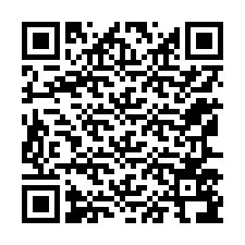 QR-код для номера телефона +12167596753