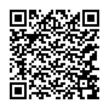 Código QR para número de telefone +12167596770