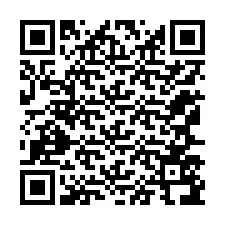 QR-код для номера телефона +12167596773