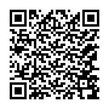 Codice QR per il numero di telefono +12167596779