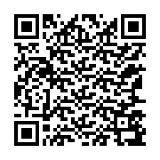 QR Code สำหรับหมายเลขโทรศัพท์ +12167597184