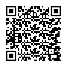 QR Code สำหรับหมายเลขโทรศัพท์ +12167597194