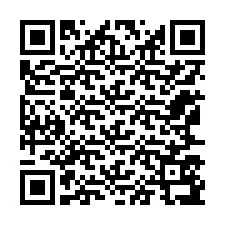 Código QR para número de teléfono +12167597197