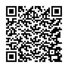 QR Code สำหรับหมายเลขโทรศัพท์ +12167597198