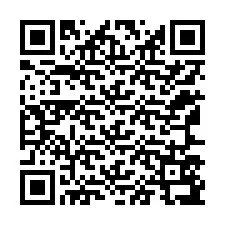 Codice QR per il numero di telefono +12167597204