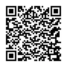 QR Code สำหรับหมายเลขโทรศัพท์ +12167597205