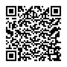 QR-код для номера телефона +12167597241