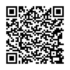 QR-Code für Telefonnummer +12167597242