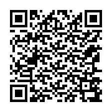 QR Code สำหรับหมายเลขโทรศัพท์ +12167597243