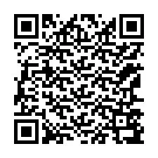 Codice QR per il numero di telefono +12167597251