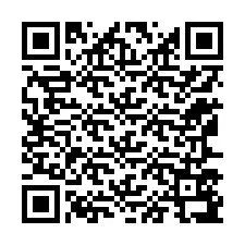 QR-код для номера телефона +12167597256