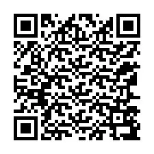 Codice QR per il numero di telefono +12167597258