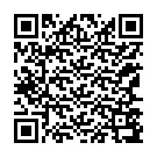 QR код за телефонен номер +12167597260