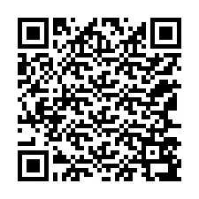 QR Code pour le numéro de téléphone +12167597264