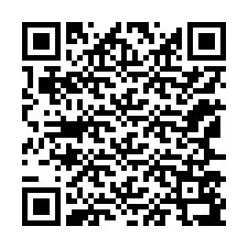 QR код за телефонен номер +12167597265