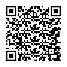 QR-код для номера телефона +12167597267