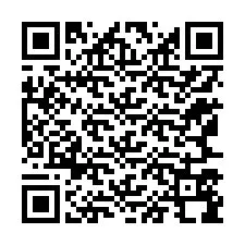 Kod QR dla numeru telefonu +12167598022