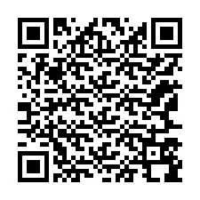 Kode QR untuk nomor Telepon +12167598025