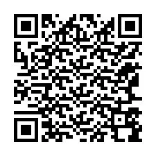 Codice QR per il numero di telefono +12167598026