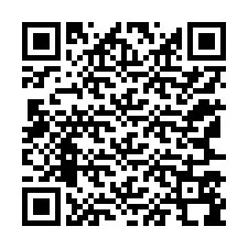 QR-code voor telefoonnummer +12167598034