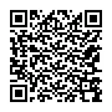 QR-код для номера телефона +12167598037