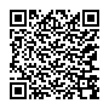 Codice QR per il numero di telefono +12167598038