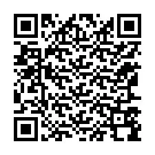 QR-код для номера телефона +12167598046