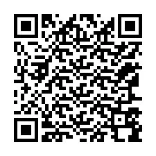 Kode QR untuk nomor Telepon +12167598049