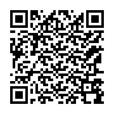 Kod QR dla numeru telefonu +12167598051