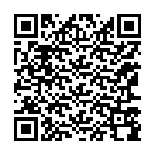 Kode QR untuk nomor Telepon +12167598052