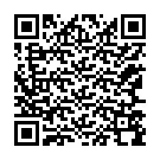 QR-Code für Telefonnummer +12167598229