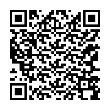 Código QR para número de telefone +12167598232