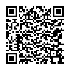 QR kód a telefonszámhoz +12167598237