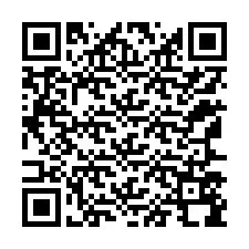 Kode QR untuk nomor Telepon +12167598240