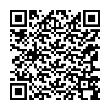 QR kód a telefonszámhoz +12167598242