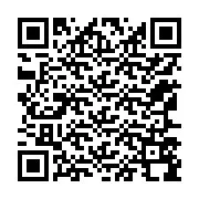 QR-код для номера телефона +12167598243