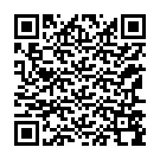 QR-code voor telefoonnummer +12167598250