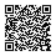 Código QR para número de telefone +12167598254