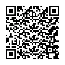 Código QR para número de telefone +12167598255