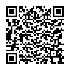 Codice QR per il numero di telefono +12167598258