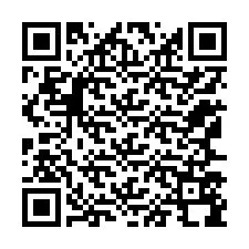 Kode QR untuk nomor Telepon +12167598263