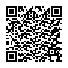 QR Code สำหรับหมายเลขโทรศัพท์ +12167598379