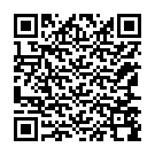 QR-koodi puhelinnumerolle +12167598381