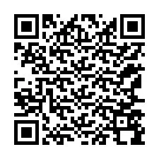 QR-code voor telefoonnummer +12167598390