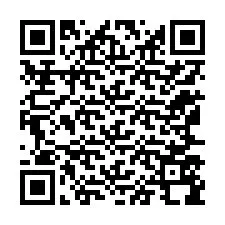 QR kód a telefonszámhoz +12167598396