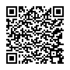 Codice QR per il numero di telefono +12167598398