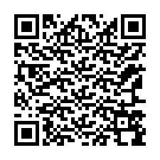 Código QR para número de telefone +12167598401